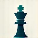 A chess piece symbolizing strategic moves.